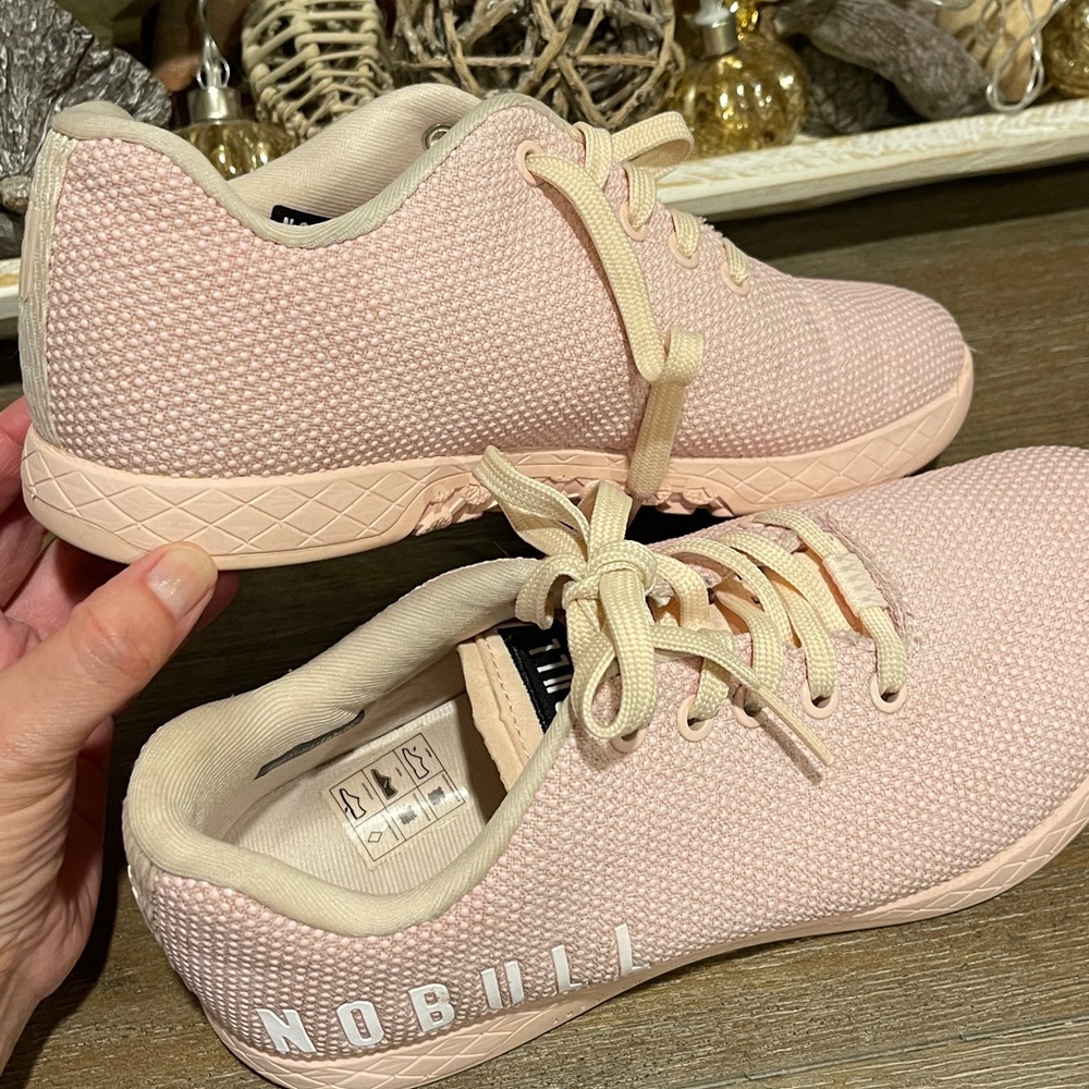 NOBULL blush trainers size 9 - Picture 4 of 5